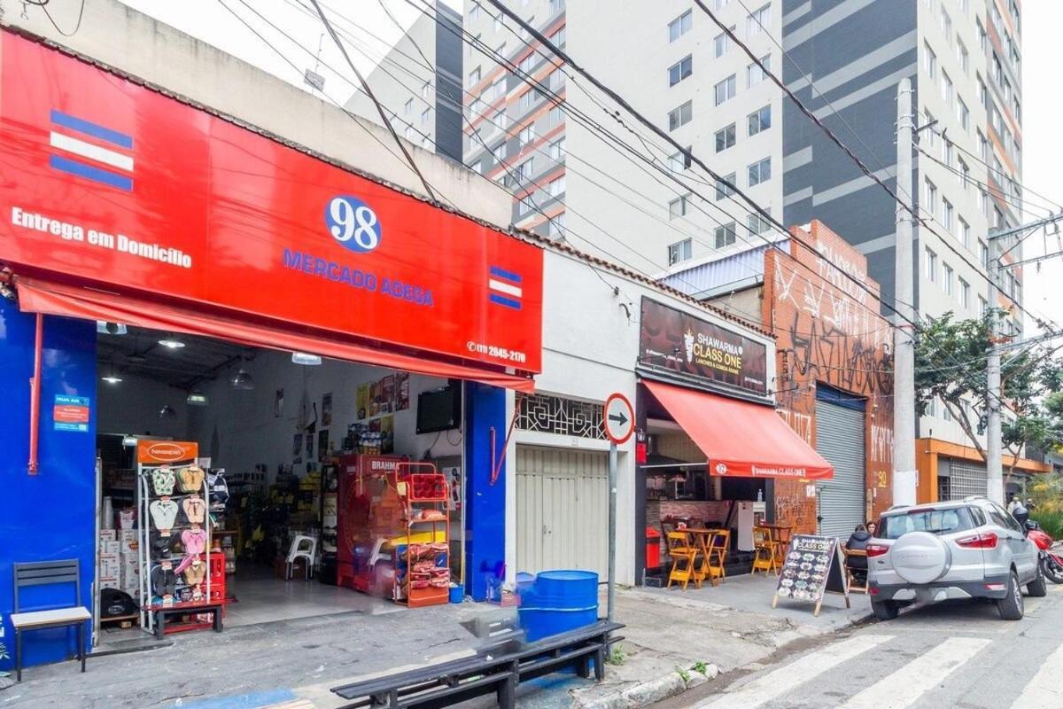 Rubi Studio No Bras Com Piscina - Metro Bras Sao Paulo Bagian luar foto